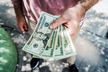 Picture of Money In Hand - Free Stock Photo