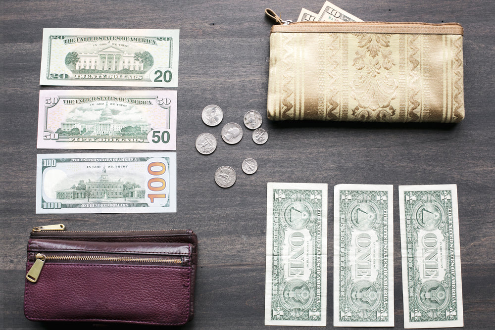 money, wallet & change purse