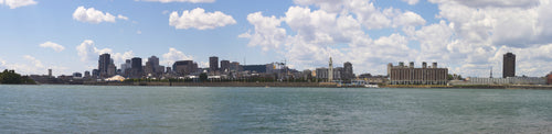 montreal waterfront panoramic
