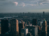 moody new york city skyline