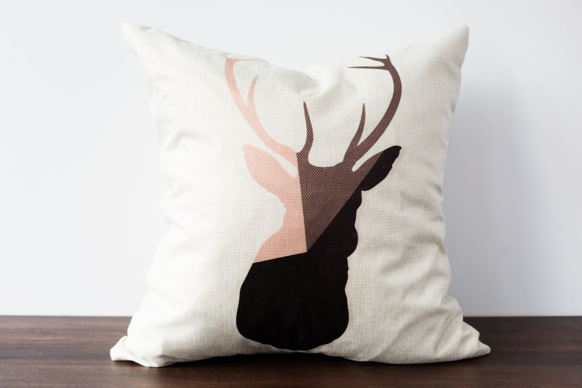 moose decorative pillow