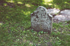 mossy headstone
