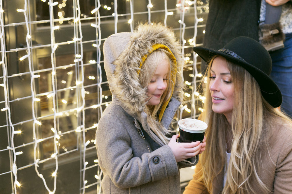 mother and daughter hot cocoa