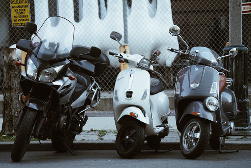 motorcycle & scooter parking