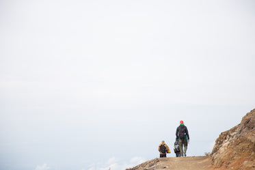 mountain hikers