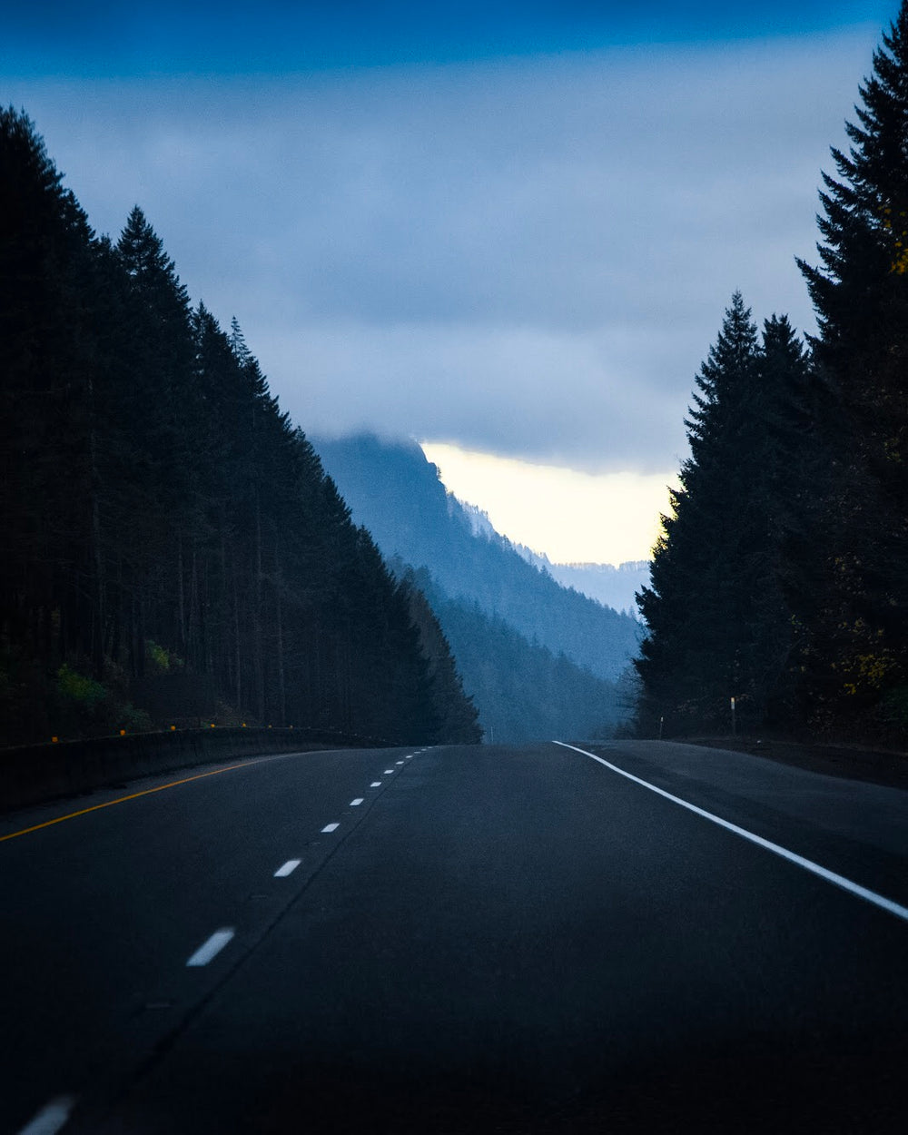 mountain road to nowhere