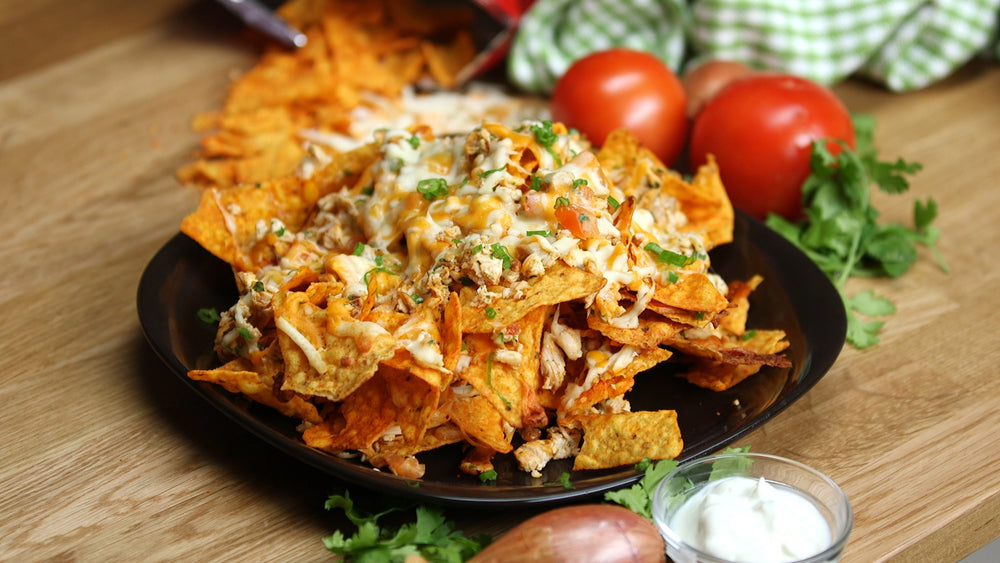 nachos made with doritos