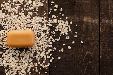 natural soap made with oatmeal