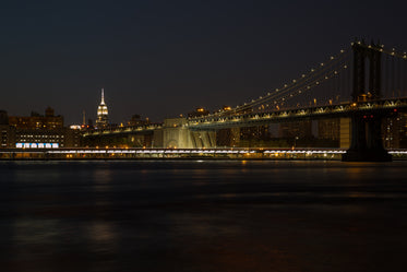 new york city night skyline