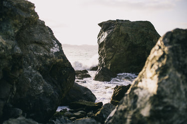 northern california rocky shore