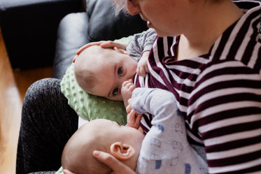 nursing twins