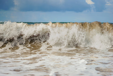 ocean whitecap waves