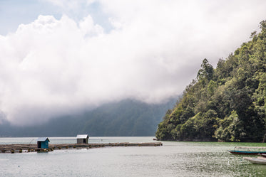 Oceanside Mountains In Indonesia