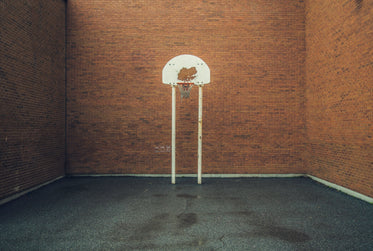 Picture of Old Brick Basketball Court - Free Stock Photo