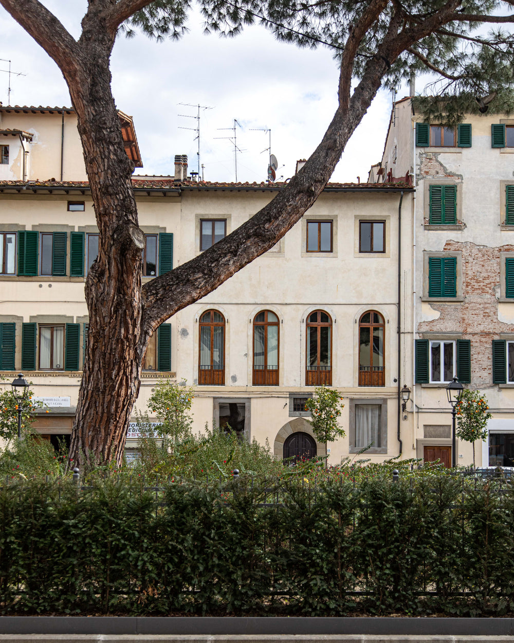 old buildings on the street