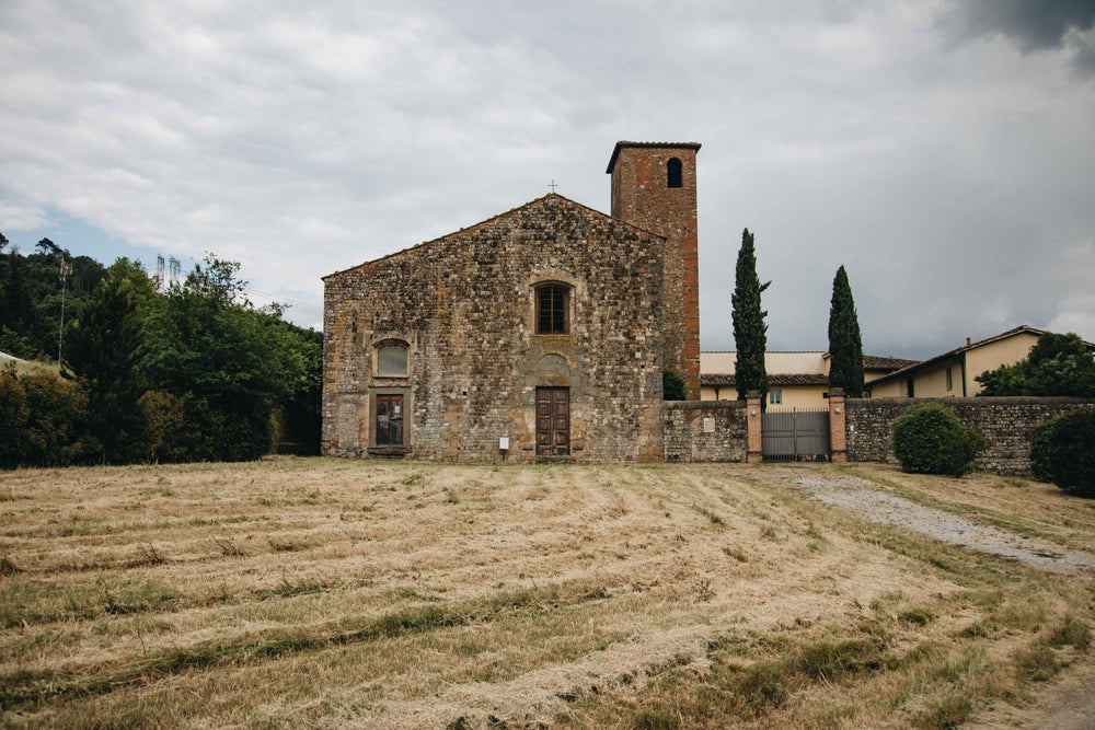 old church building in rural italy