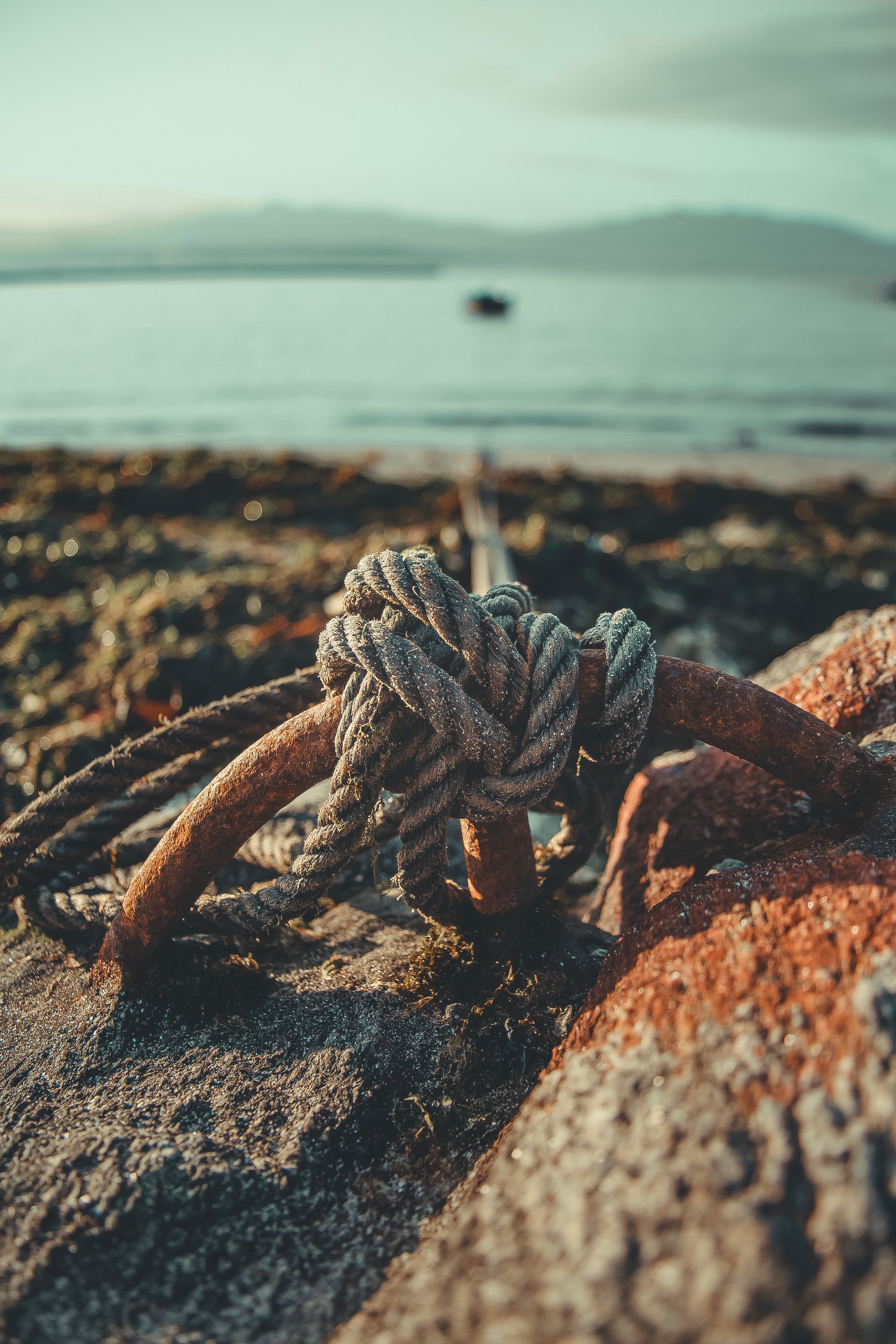 High Res Old Rope Knotted Picture — Free Images