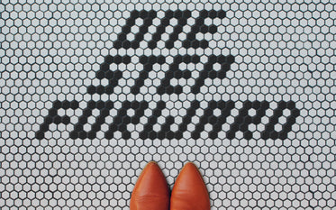 High Res One Step Forward Tiles Picture — Free Images