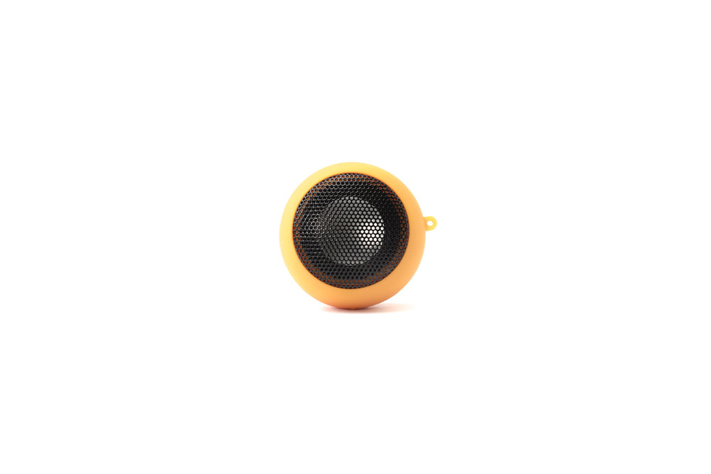 orange portable speaker