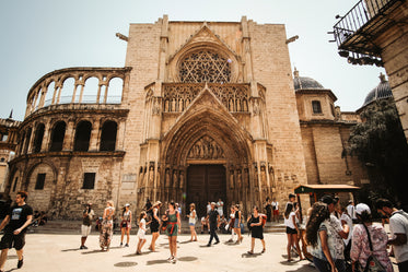 ornamental greek church ruins