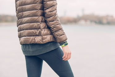 woman exercising outdoors