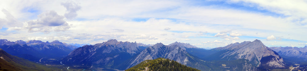 panoramic mountain range