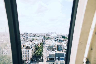 paris rooftops and tree-lined boulevards