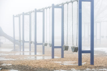 park switngset in fog