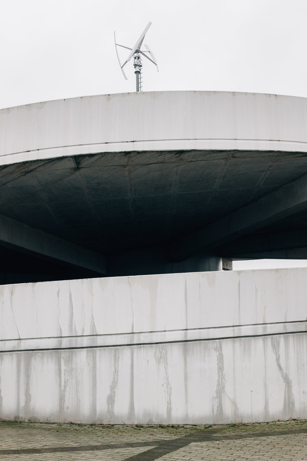 parking lot or a spaceship