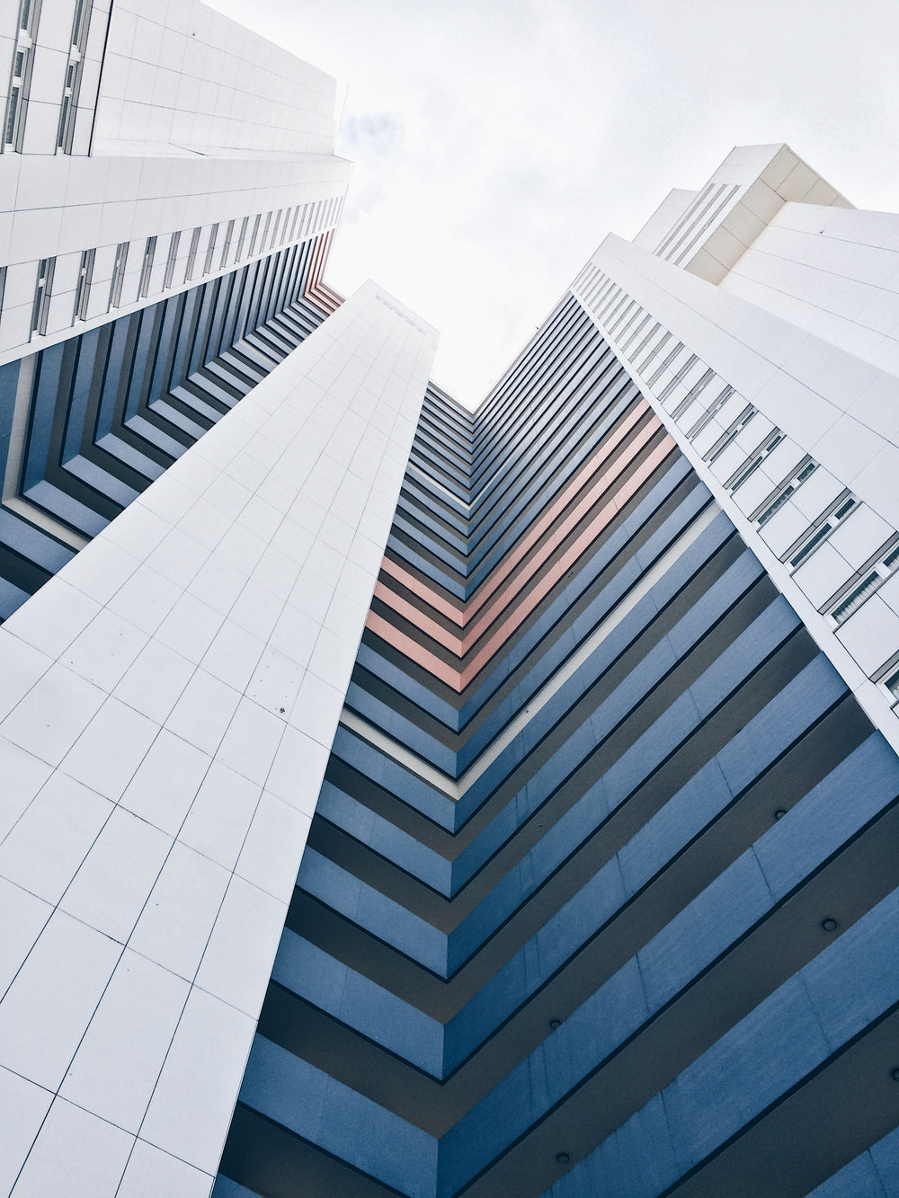 patterned skyscraper