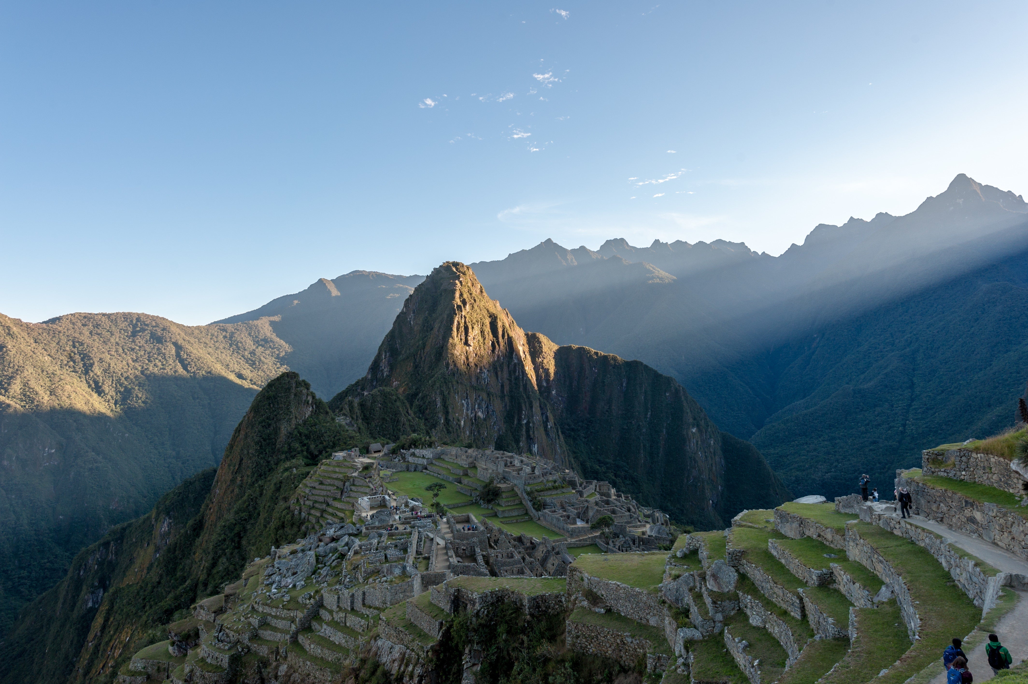 Peak Of Machu Picchu Lit