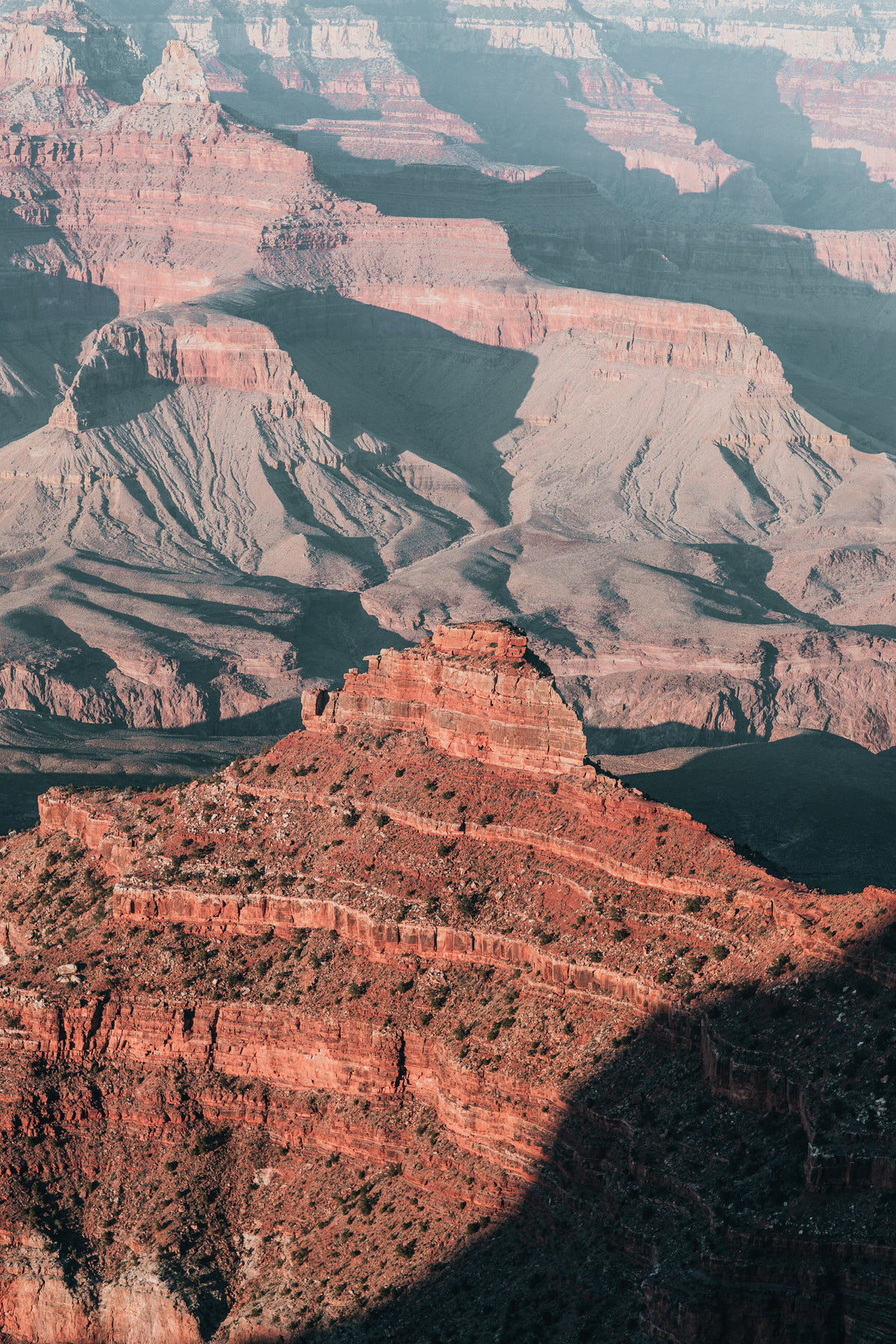 peaks and valleys of the grand canyon