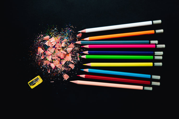 Pencils, Shavings, And Sharpener