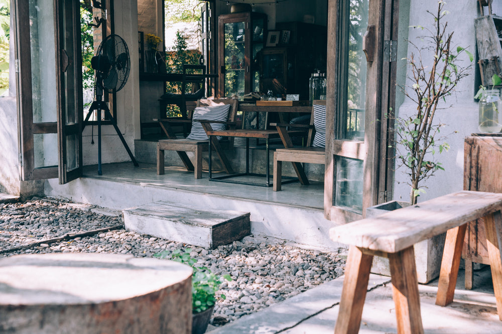 perfect morning patio