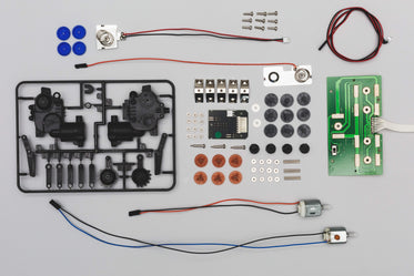 pieces needed for building a robot