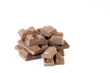 Picture of Pieces Of Milk Chocolate - Free Stock Photo