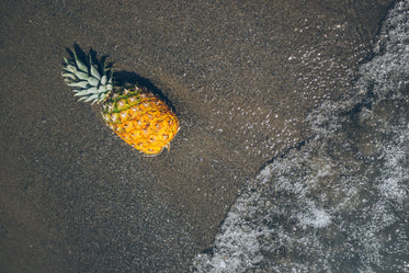 pineapple at the beach