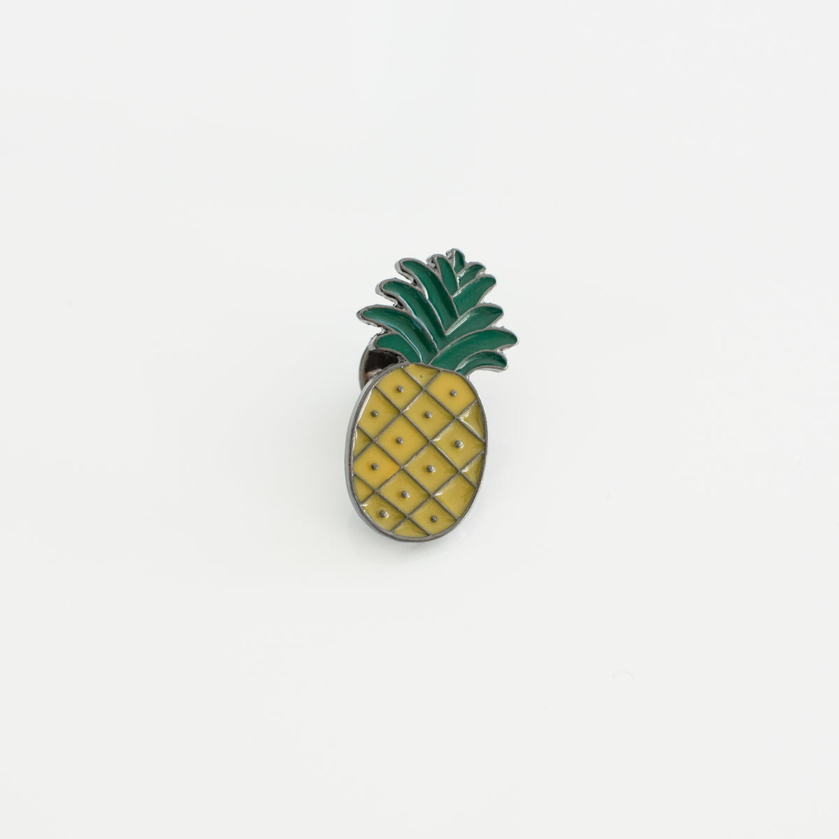 pineapple soft enamel lapel pin