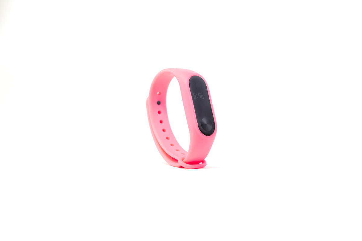 pink fitness tracker