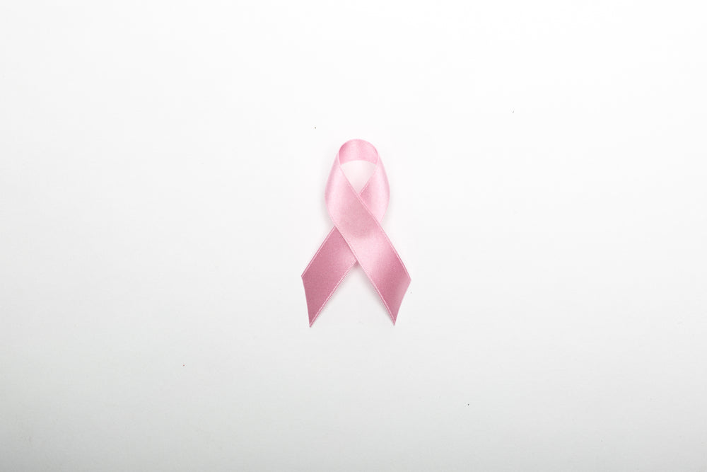 pink ribbon centered