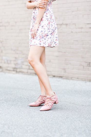 pink summer outfit
