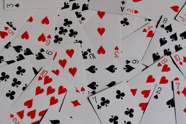 Browse Free HD Images of Playing Cards Lay In A Messy Pile