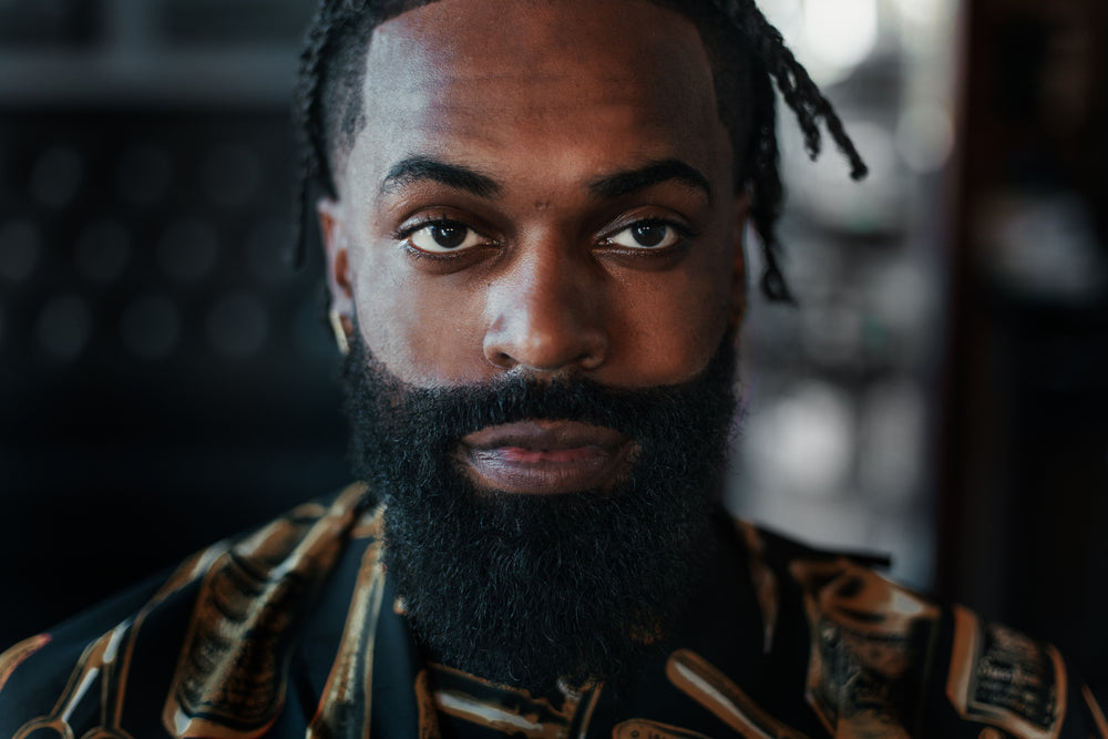 portrait of a man with a fresh haircut