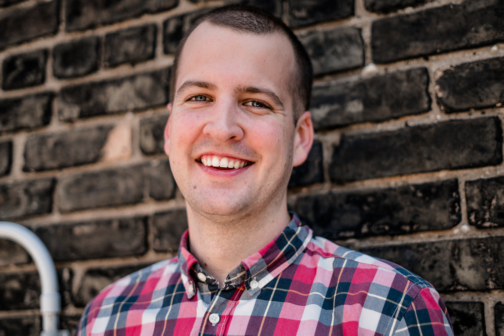 portrait of a young man smiling