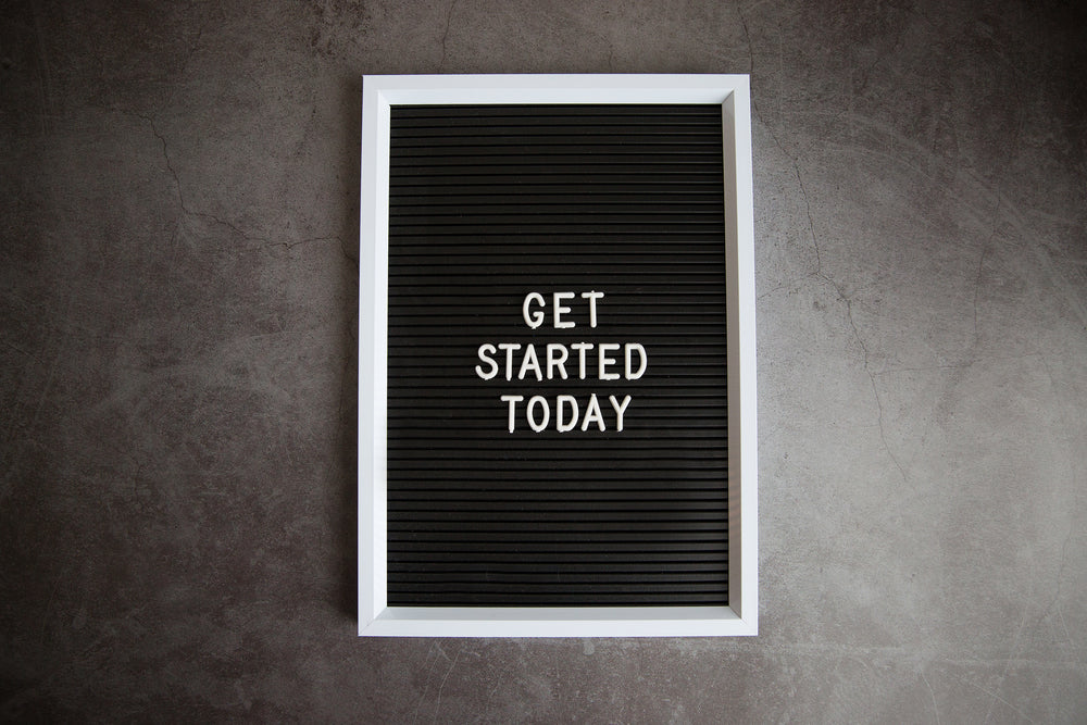 positive message letter board