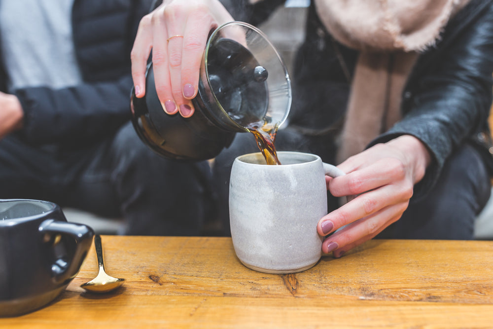 pour over coffee