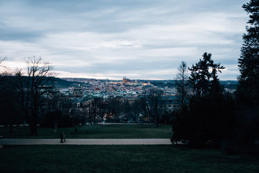 prague in twilight