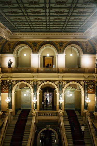 prague national museum hall