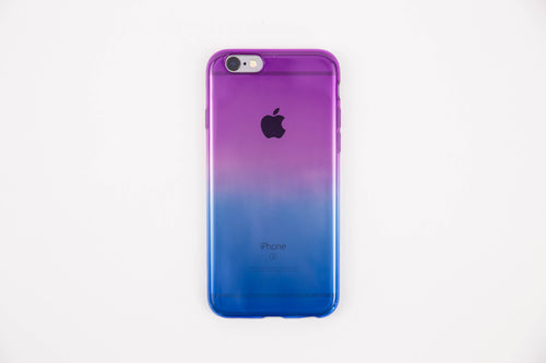 紫蓝色渐变iPhone手机壳