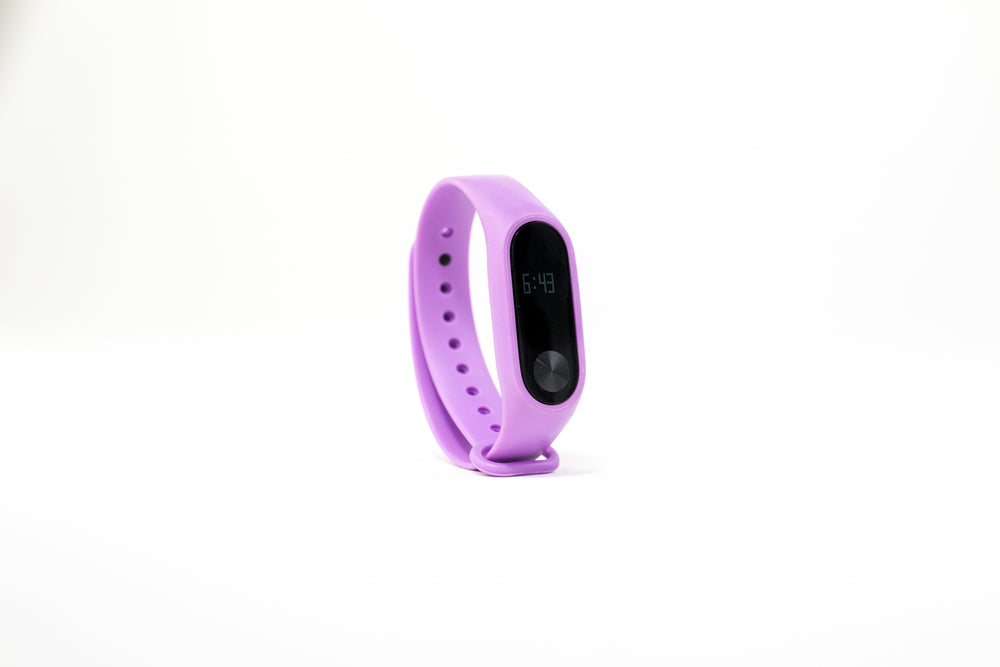 purple smartwatch
